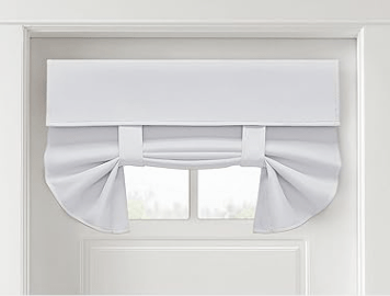 homeideas french door blackout curtains – light grey thermal insulated panel for front doors